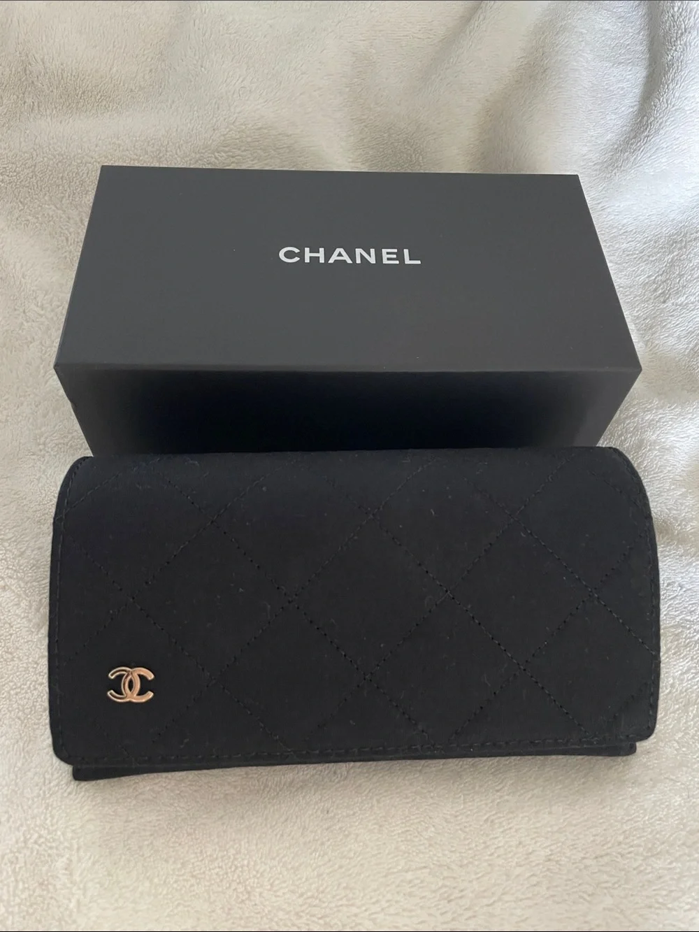 Chanel sunglasses case & box